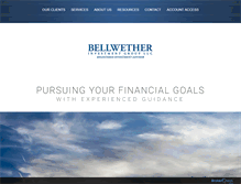 Tablet Screenshot of bellwetherinv.com